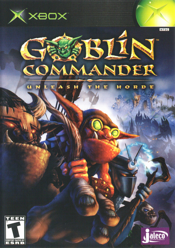 Goblin Commander: Unleash the Horde box art for Xbox